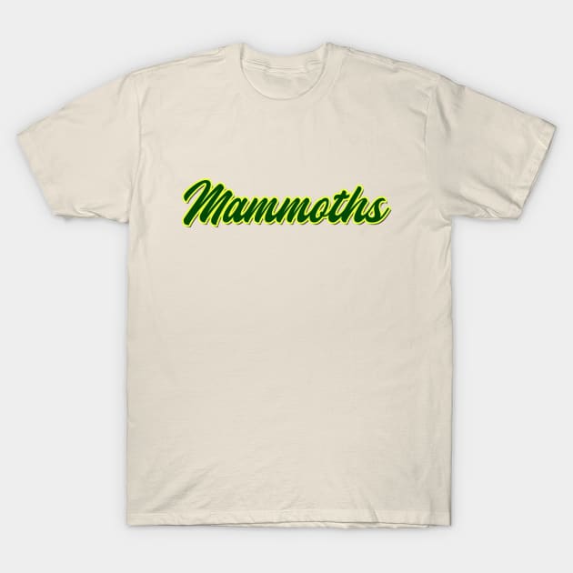 Mammoths T-Shirt by Vandalay Industries